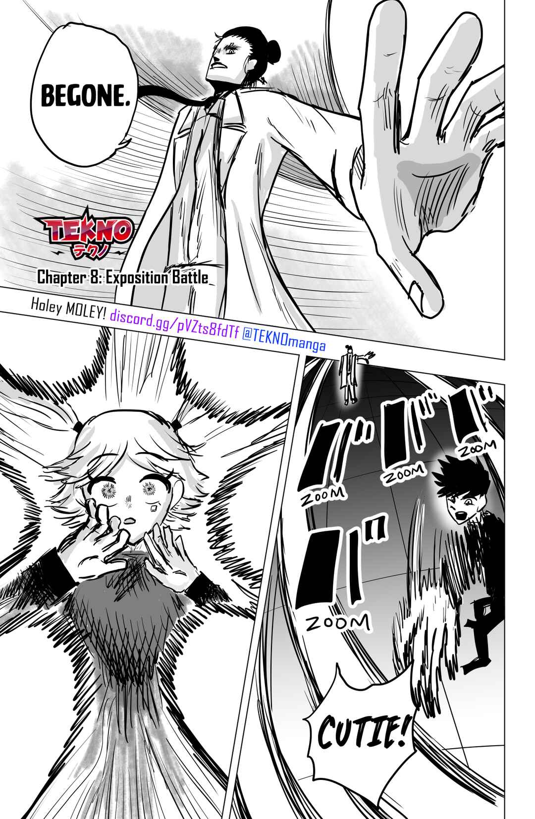 TEKNO: Sci-Fi Shonen Manga! Chapter 8 - Page 1