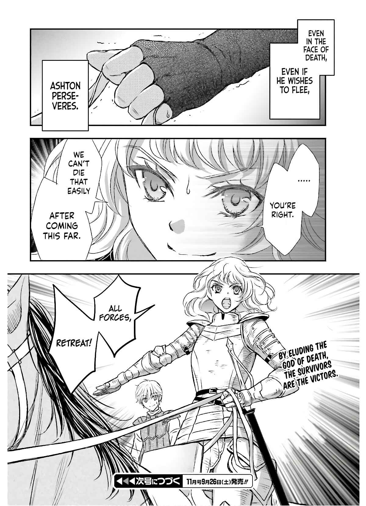 Shinigami ni Sodaterareta Shoujo wa Shikkoku no Tsurugi o Mune ni Idaku Chapter 12 - Page 25