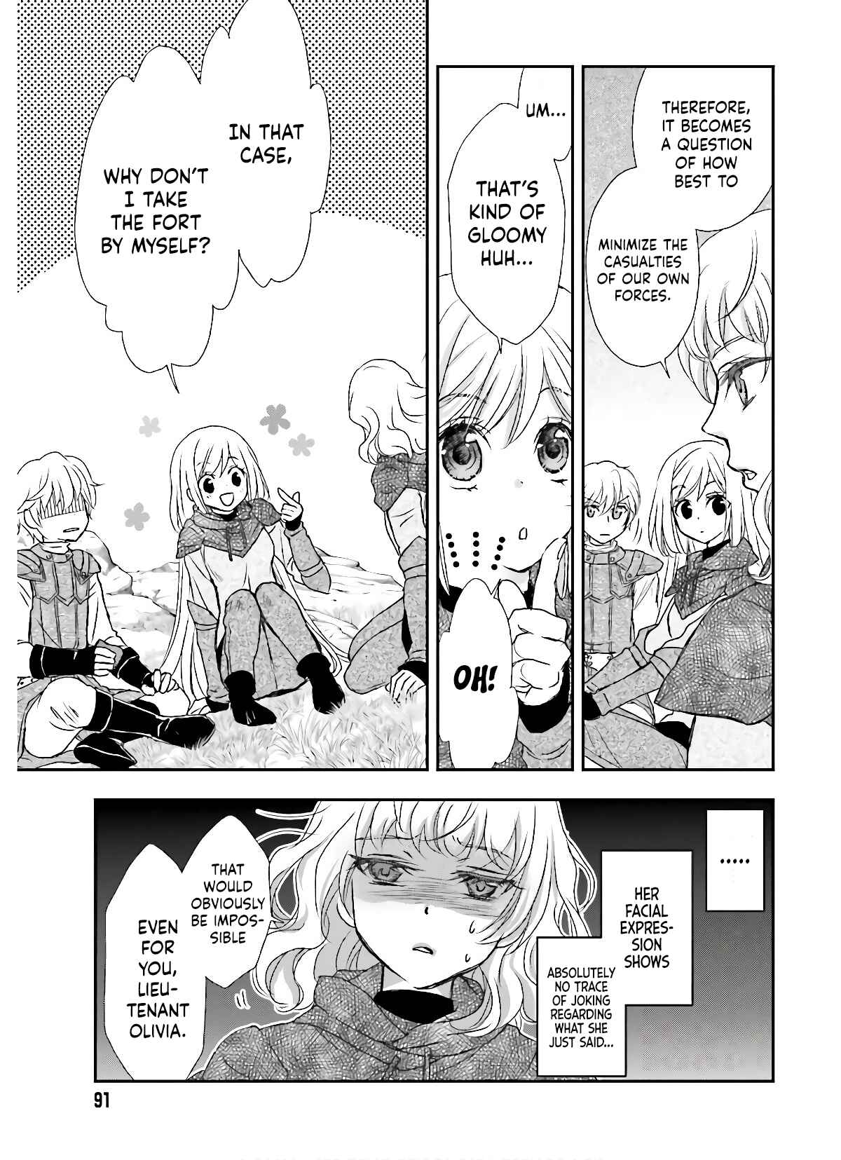 Shinigami ni Sodaterareta Shoujo wa Shikkoku no Tsurugi o Mune ni Idaku Chapter 12 - Page 8
