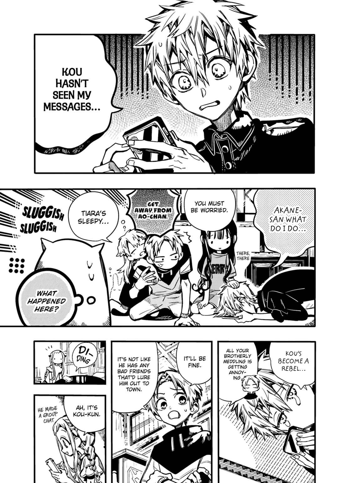 Jibaku Shounen: Hanako-kun Chapter 98 - Page 12