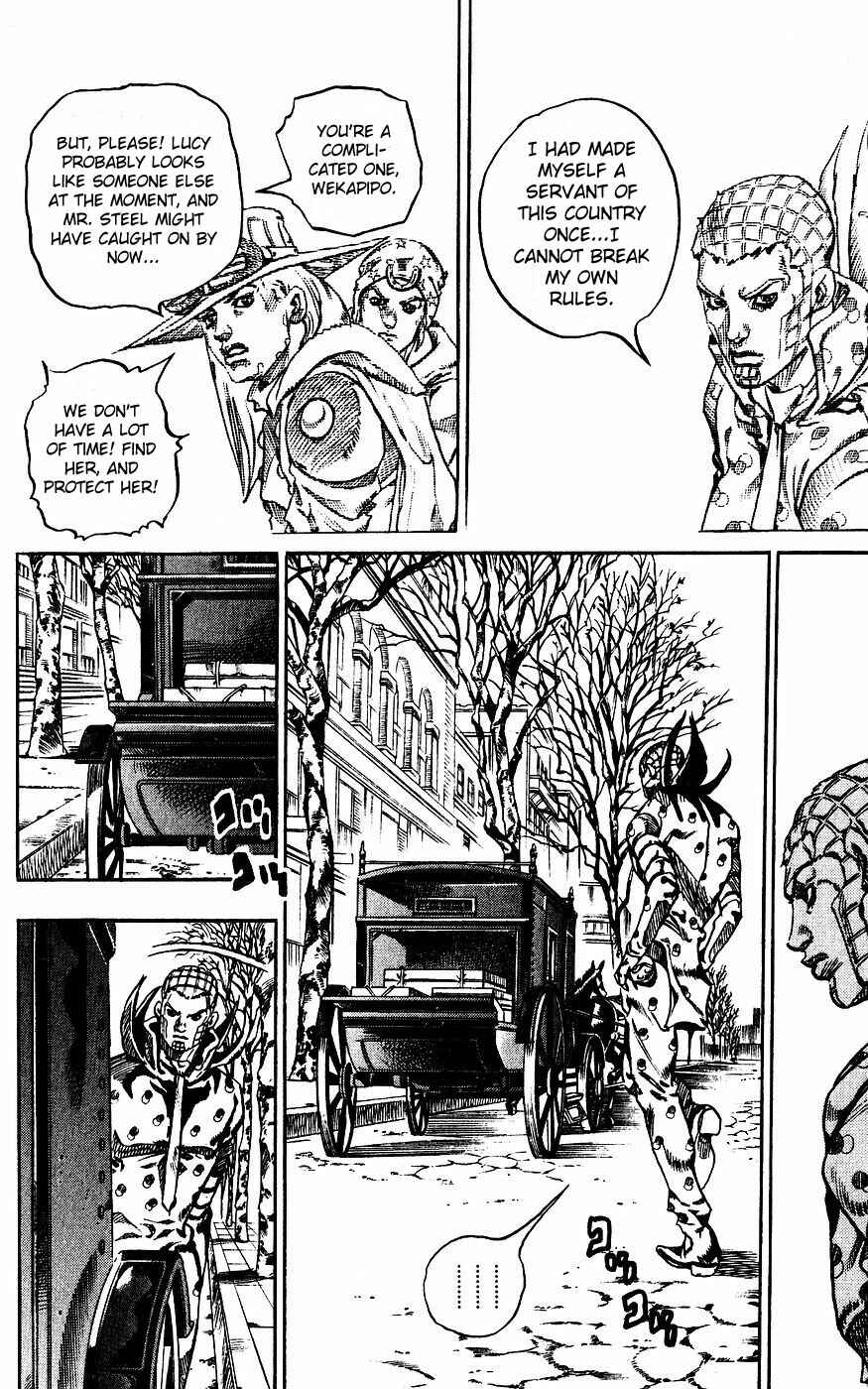 JoJo no Kimyou na Bouken: Part 7 - Steel Ball Run Chapter 60 - Page 27