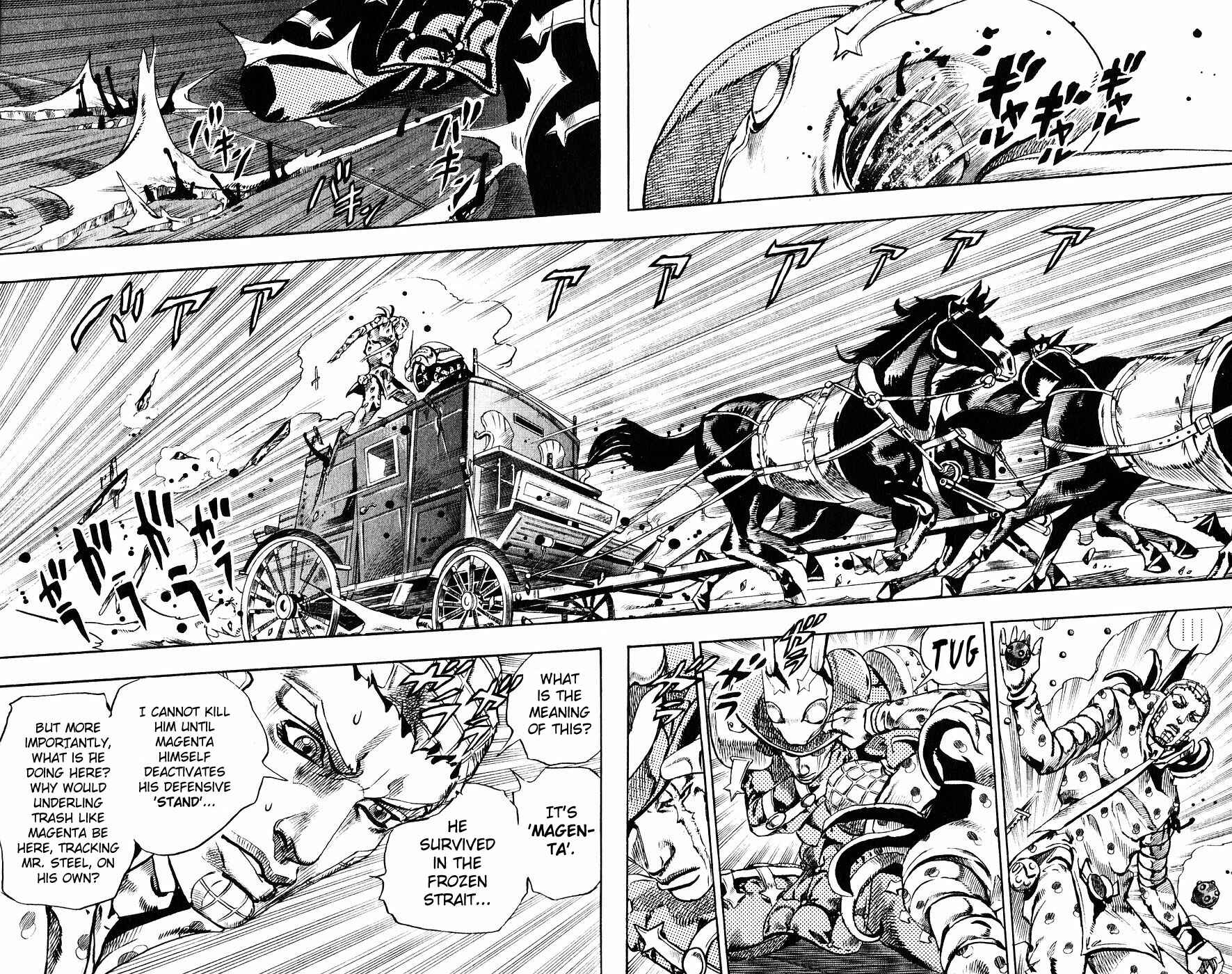 JoJo no Kimyou na Bouken: Part 7 - Steel Ball Run Chapter 60 - Page 37