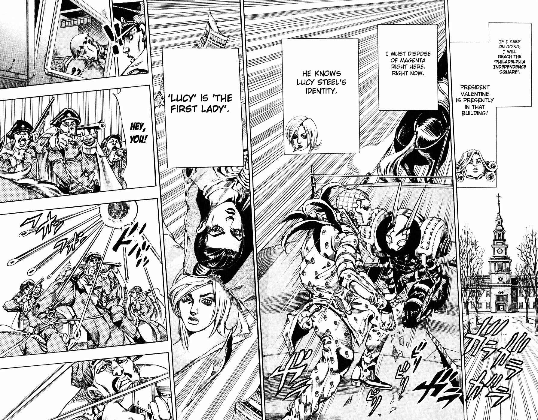 JoJo no Kimyou na Bouken: Part 7 - Steel Ball Run Chapter 60 - Page 41