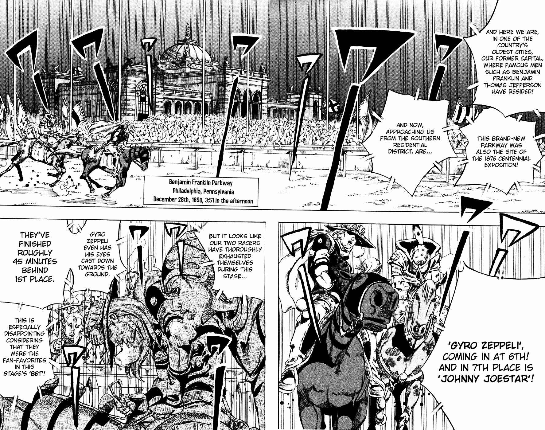 JoJo no Kimyou na Bouken: Part 7 - Steel Ball Run Chapter 60 - Page 9