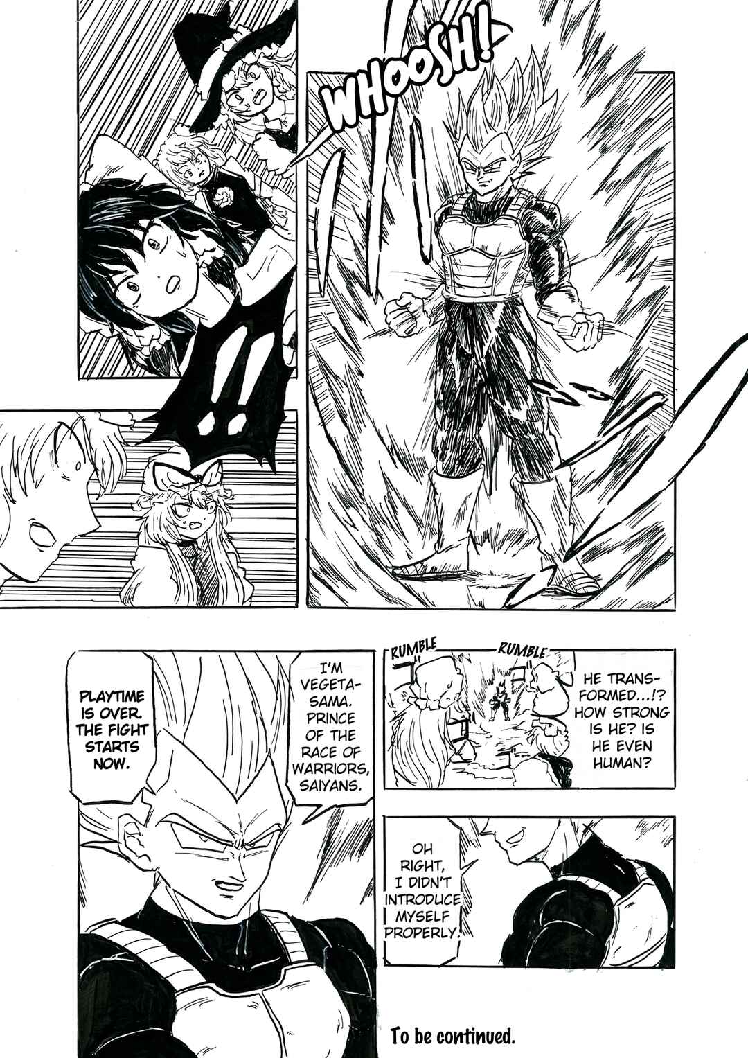 Touhou & Dragon Ball - EAST VEGETA (Doujinshi) Chapter 4 - Page 10