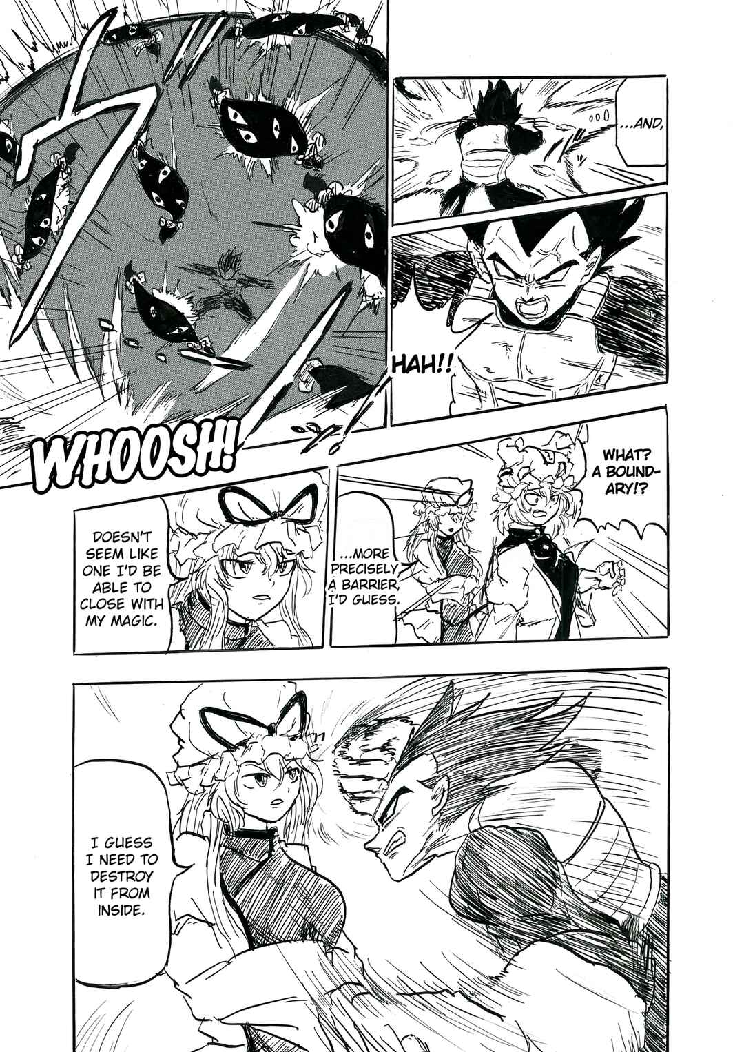 Touhou & Dragon Ball - EAST VEGETA (Doujinshi) Chapter 4 - Page 6