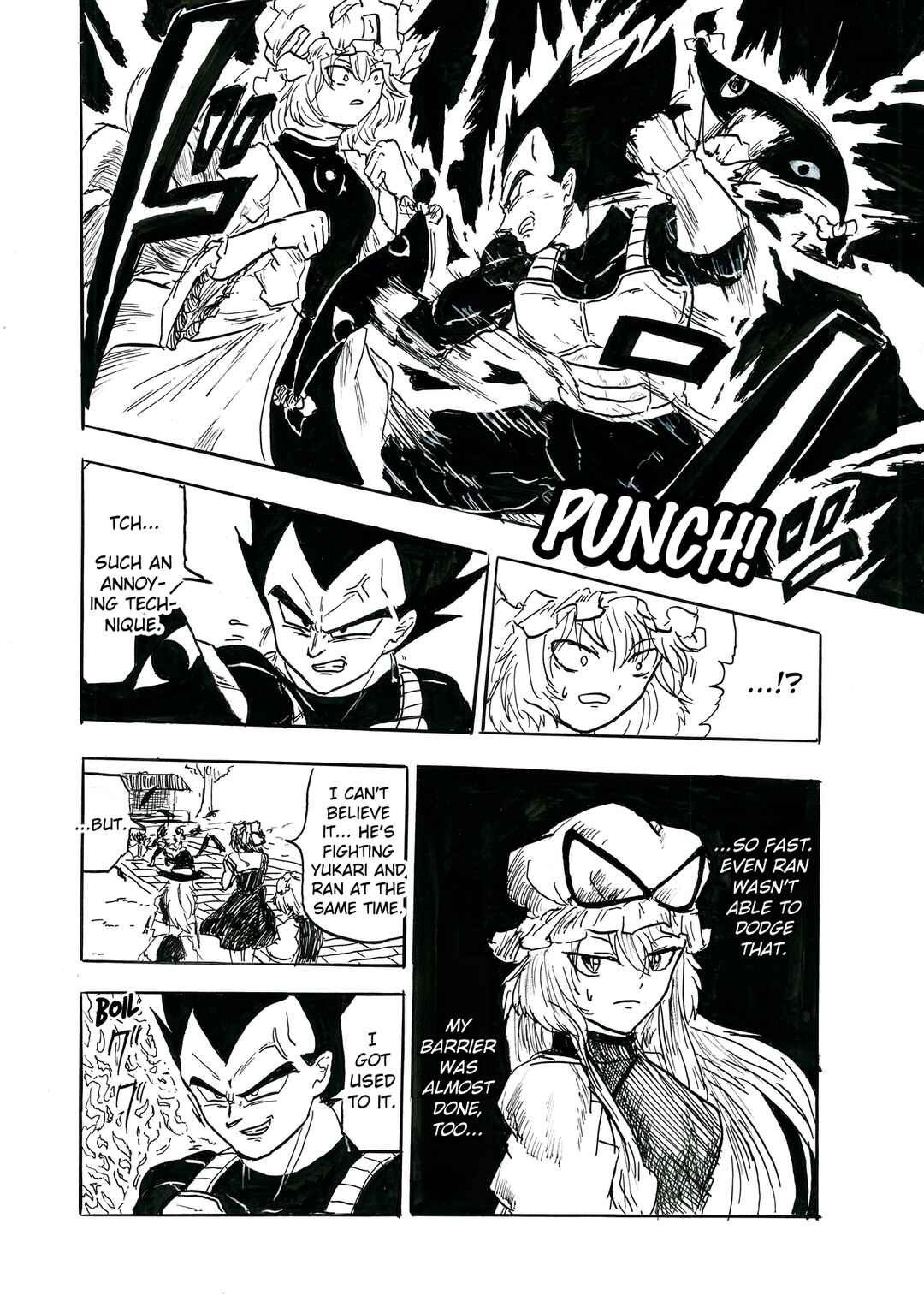 Touhou & Dragon Ball - EAST VEGETA (Doujinshi) Chapter 4 - Page 9