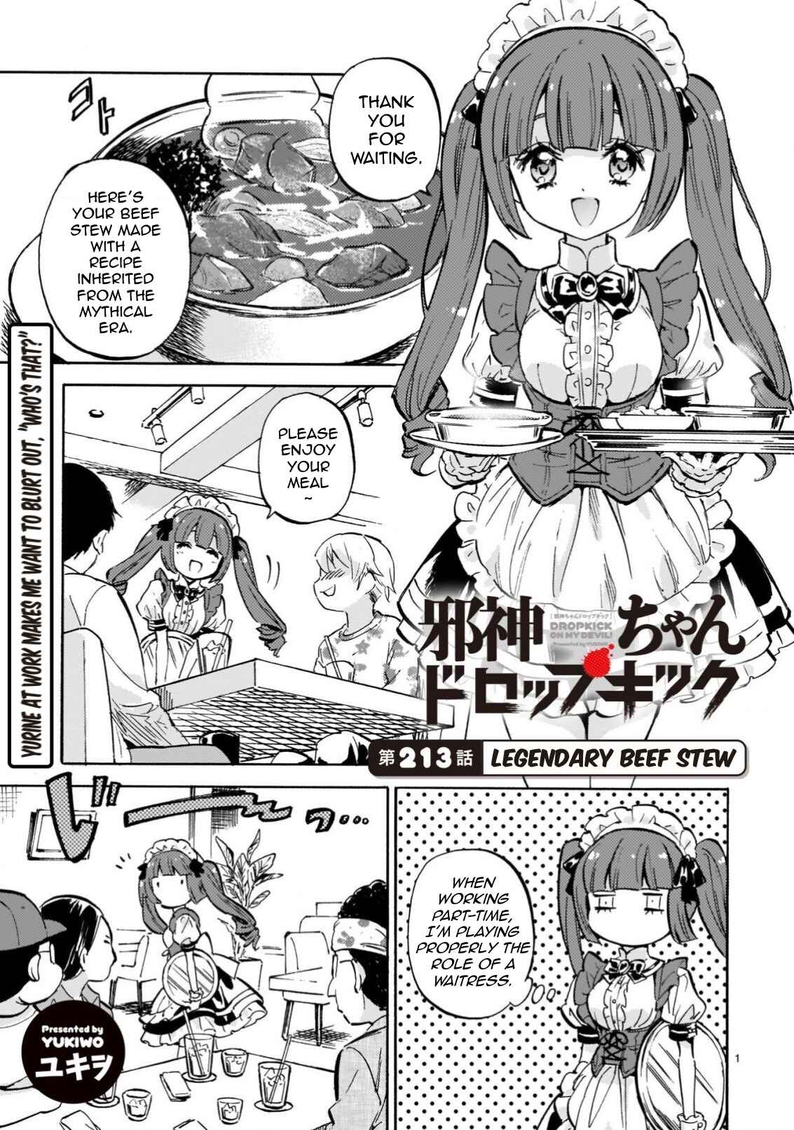 Jashin-chan Dropkick Chapter 218 - Page 1