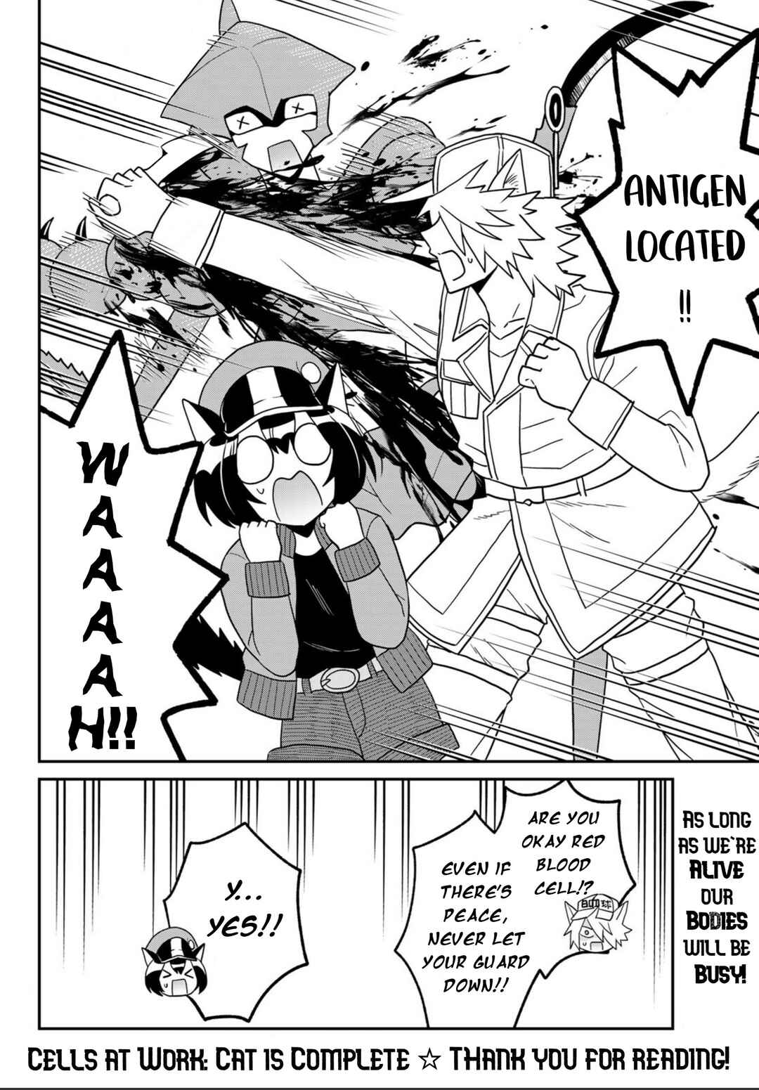 Hataraku Saibou Neko Chapter 25 - Page 28