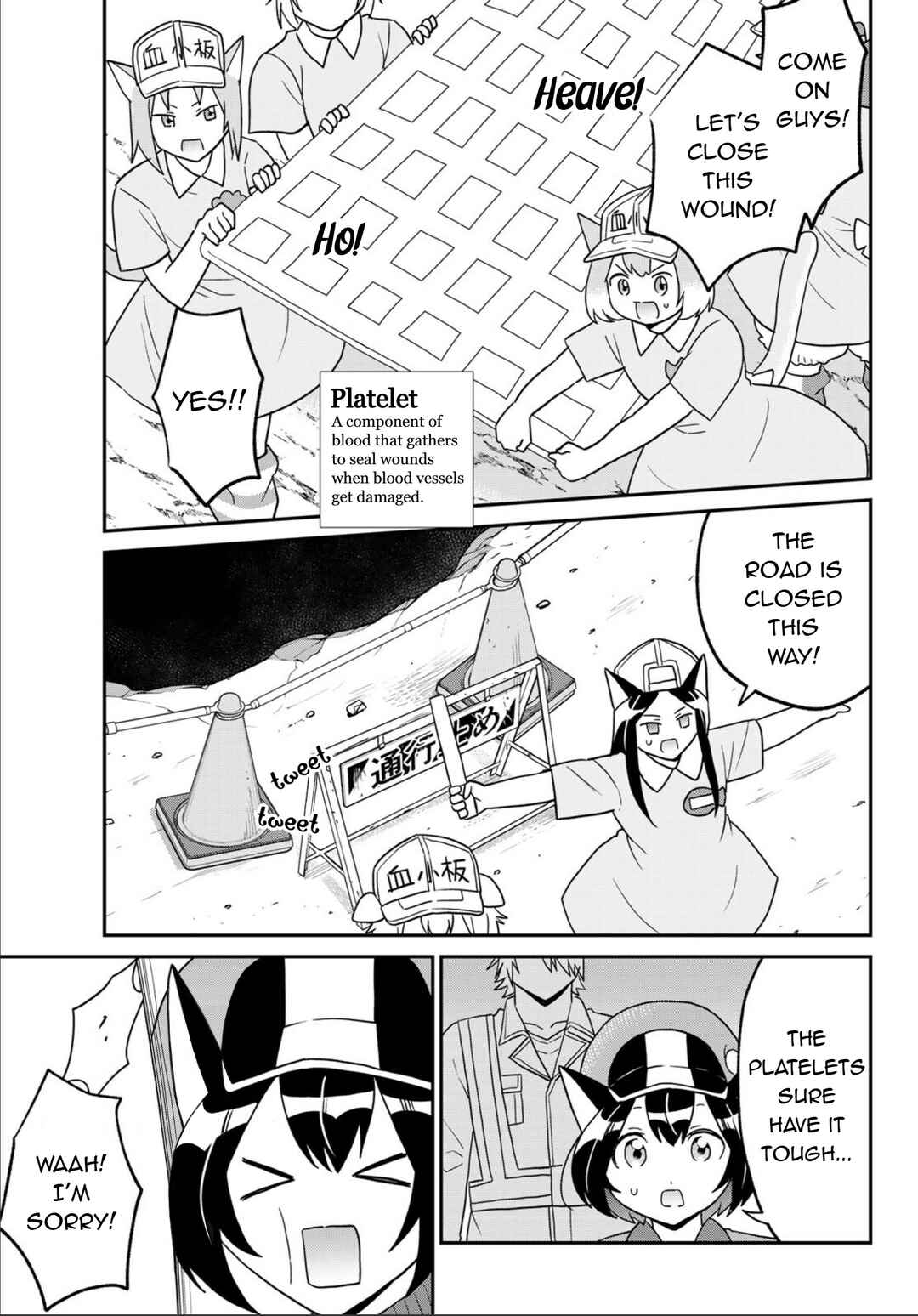 Hataraku Saibou Neko Chapter 25 - Page 7
