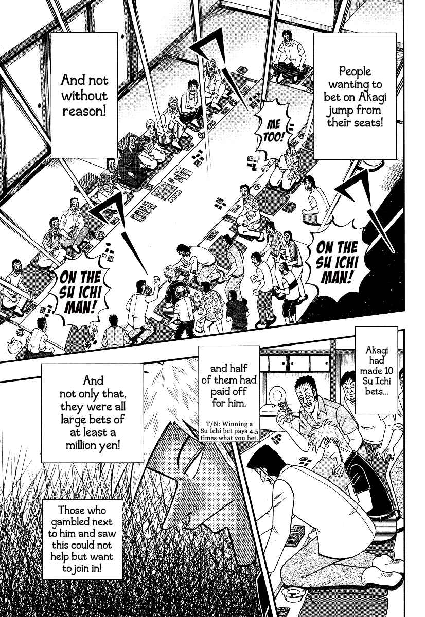 Akagi: Yami ni Oritatta Tensai Chapter 301 - Page 15
