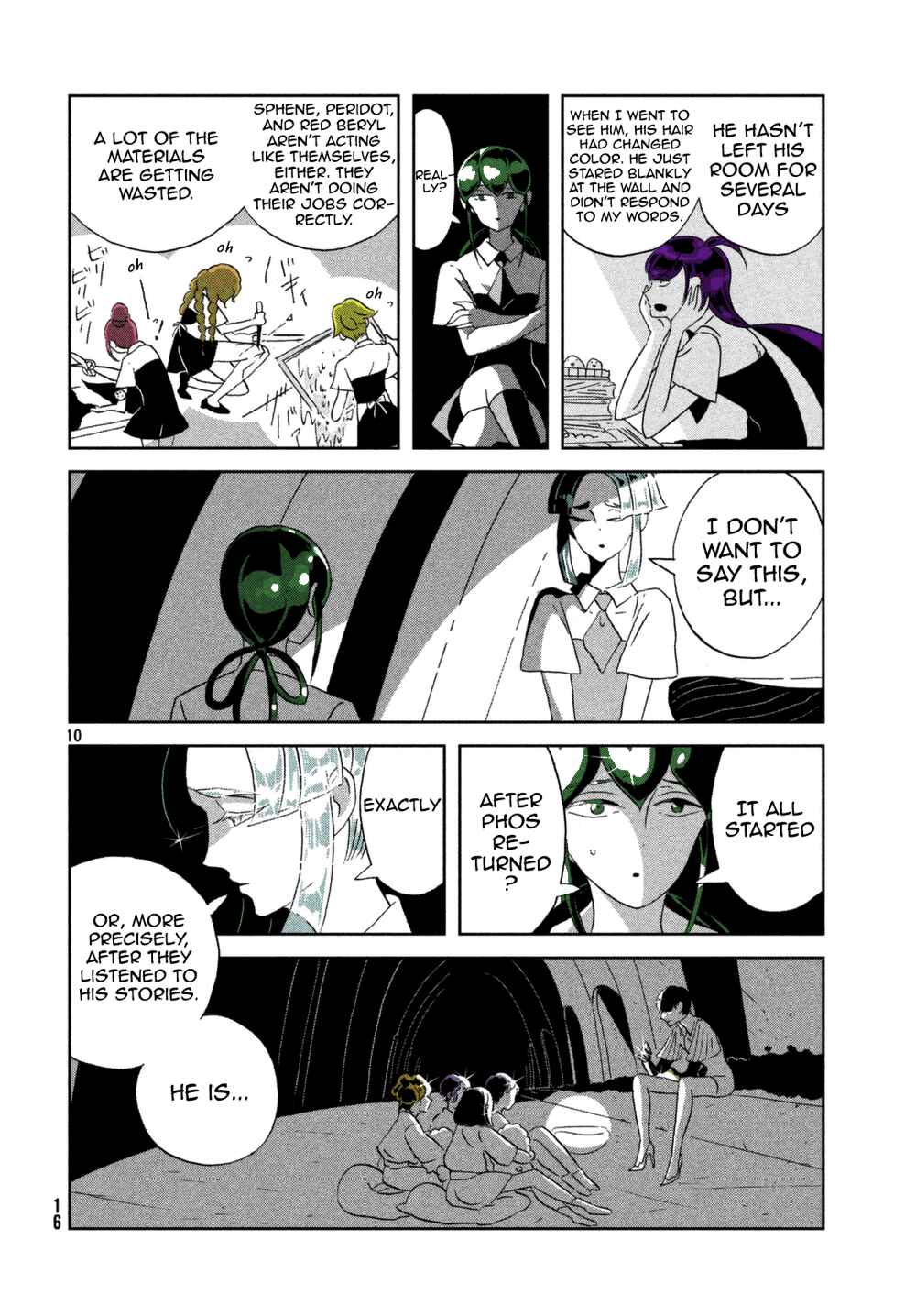 Houseki no Kuni (Minimalist Color) Chapter 60 - Page 10