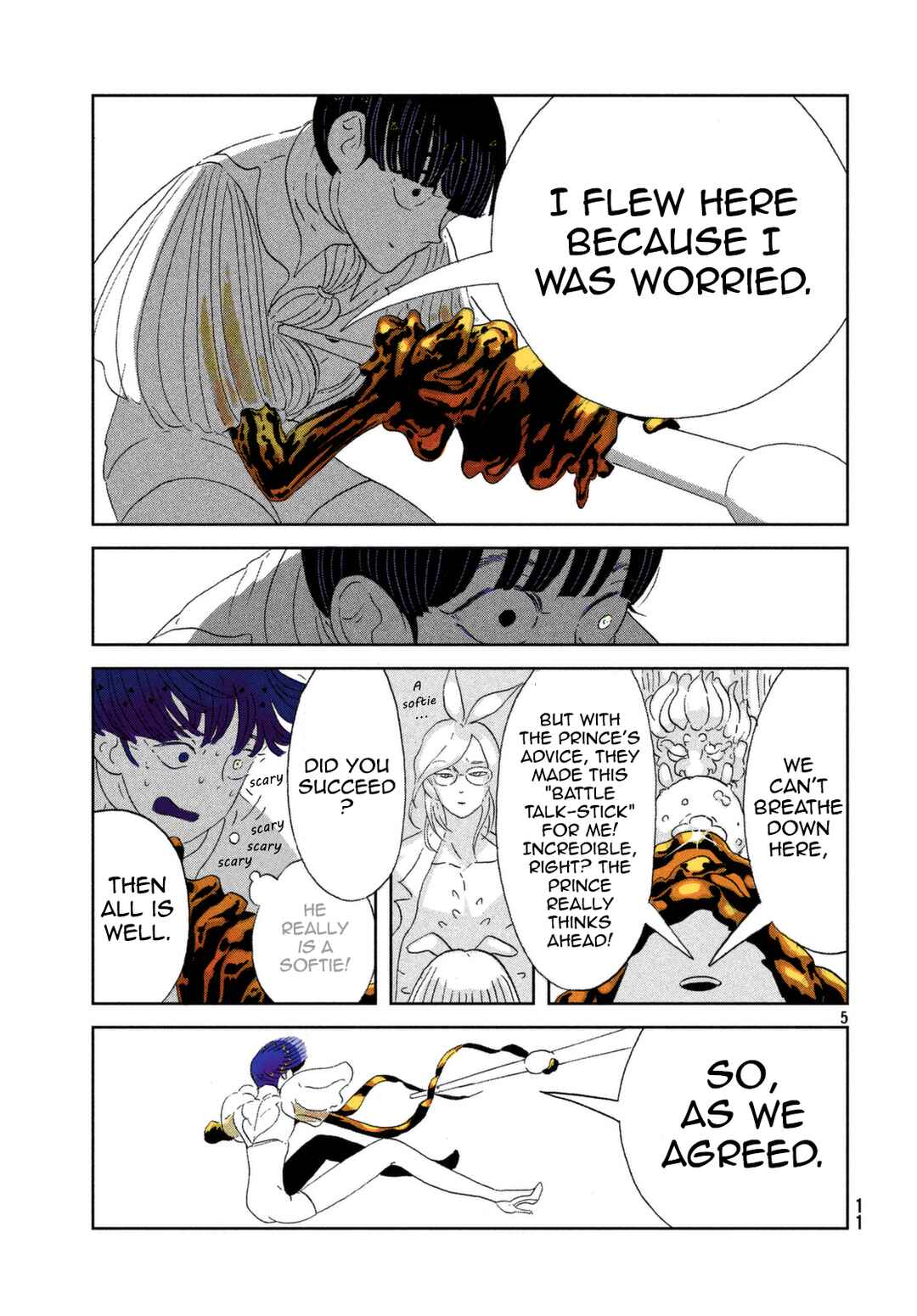 Houseki no Kuni (Minimalist Color) Chapter 60 - Page 5