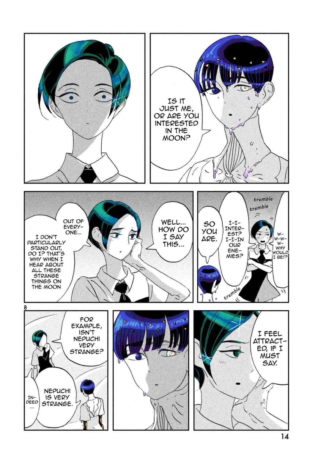 Houseki no Kuni (Minimalist Color) Chapter 60 - Page 8