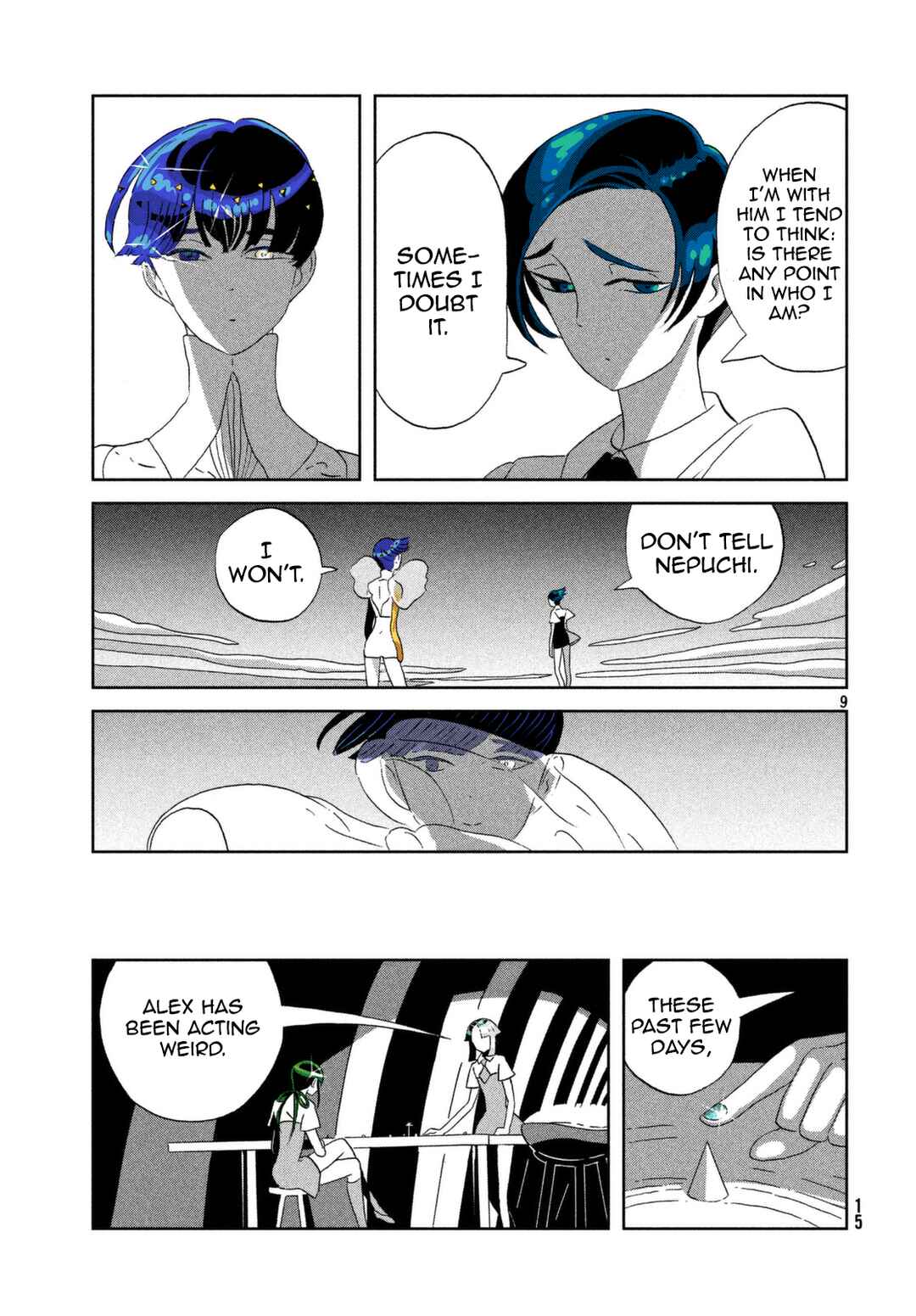Houseki no Kuni (Minimalist Color) Chapter 60 - Page 9