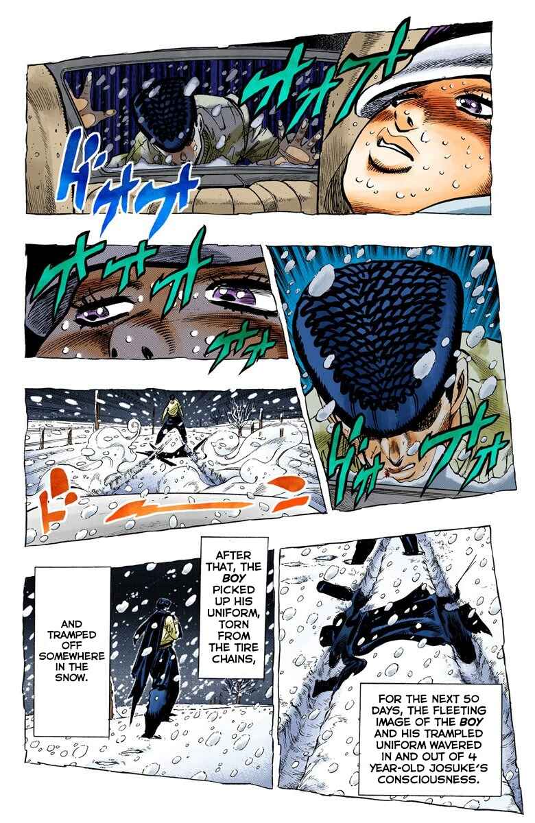 JoJo no Kimyou na Bouken: Part 4 - Diamond wa Kudakenai Color-ban Chapter 59 - Page 17