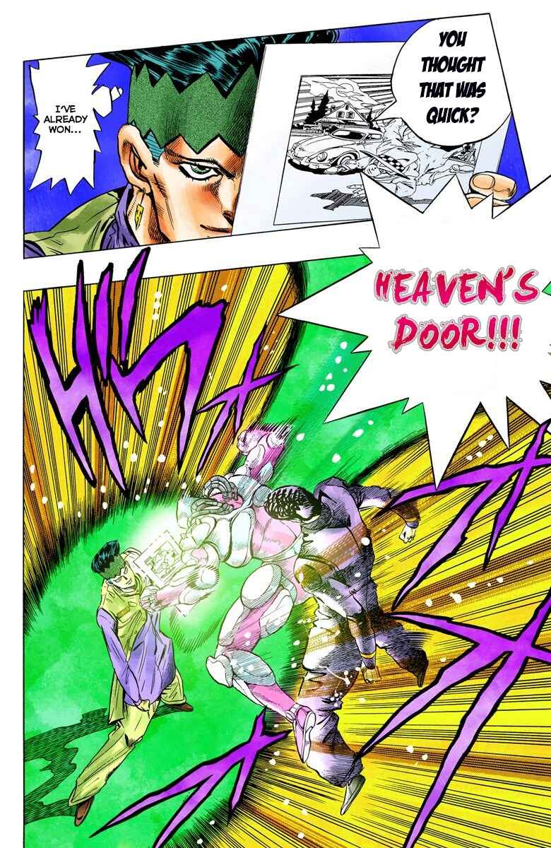 JoJo no Kimyou na Bouken: Part 4 - Diamond wa Kudakenai Color-ban Chapter 59 - Page 7