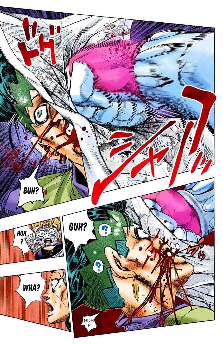 JoJo no Kimyou na Bouken: Part 4 - Diamond wa Kudakenai Color-ban Chapter 59 - Page 8