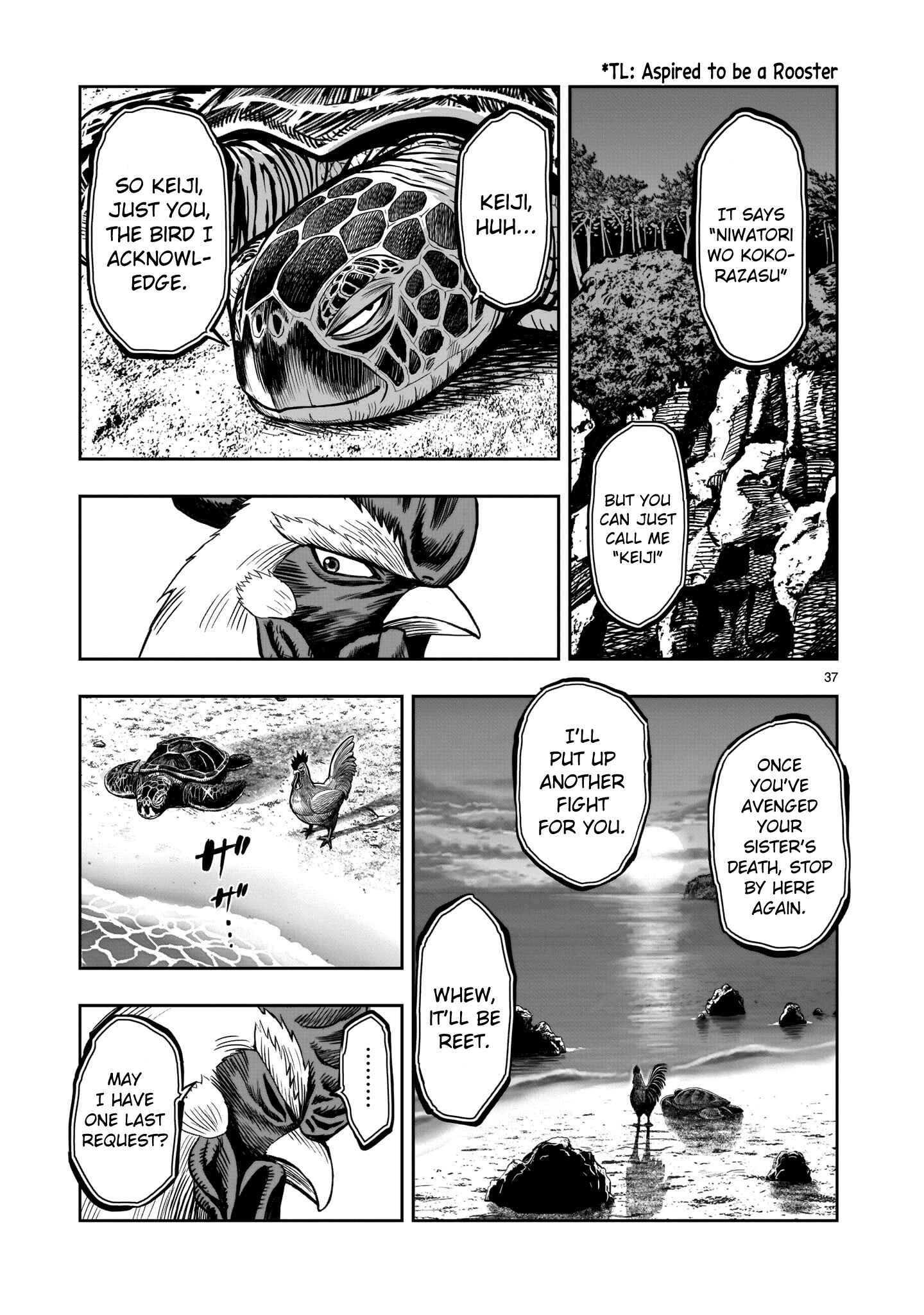 Niwatori Fighter Chapter 4 - Page 36