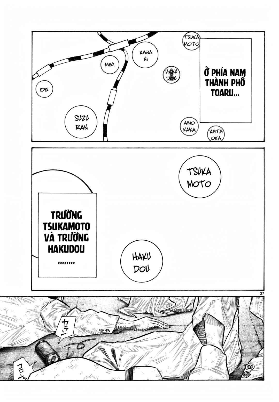 Crows Gaiden Housenka - the beginning of HOUSEN Chapter 56 - Page 36