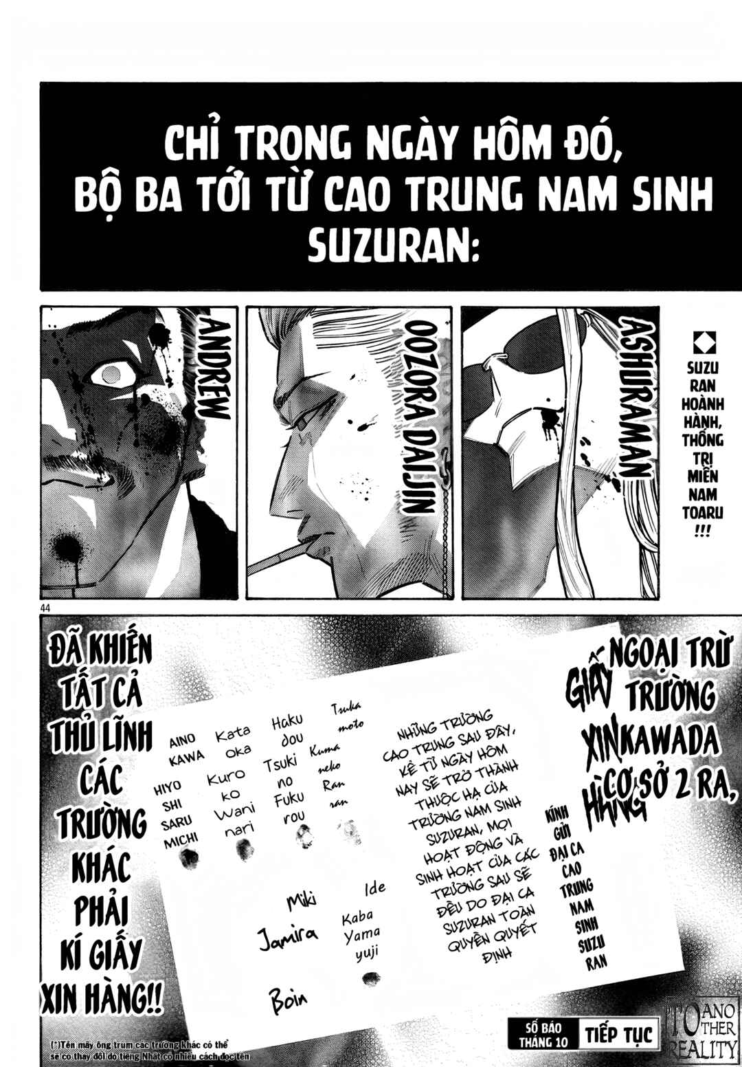 Crows Gaiden Housenka - the beginning of HOUSEN Chapter 56 - Page 40
