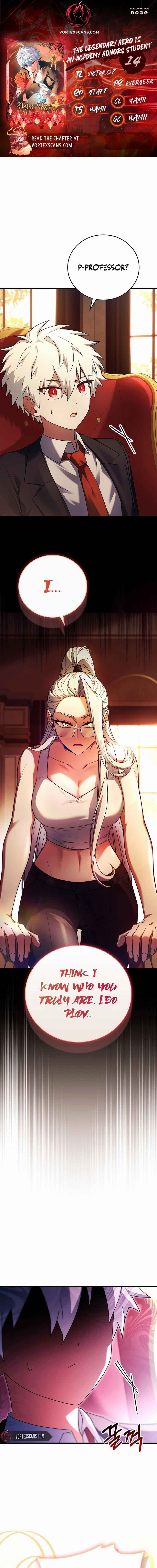 The Legendary Hero is an Academy Honors Student Chapter 14 - Page 1