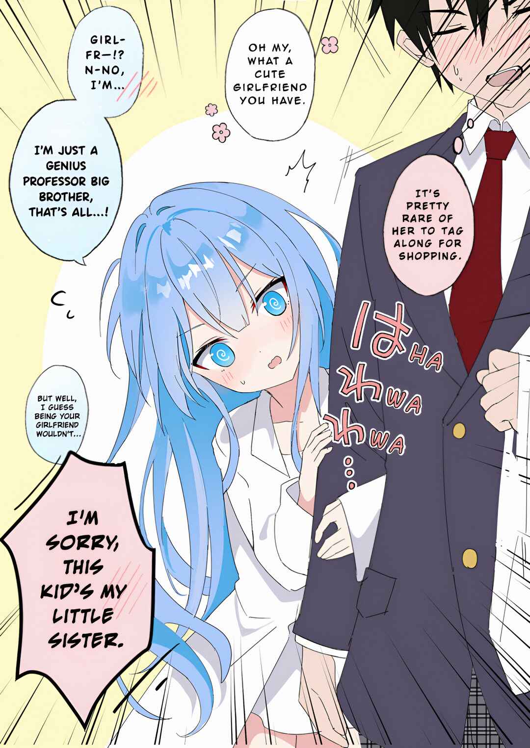 Hakase, Onnanoko ni Naru Chapter 13 - Page 1