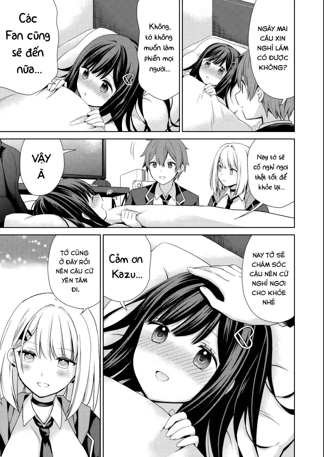 Osananajimi-tachi ga Ninki Idol ni Natta: Amaama na Kanojo-tachi wa Ore ni Mitsuide Kureteiru Chapter 2 - Page 11