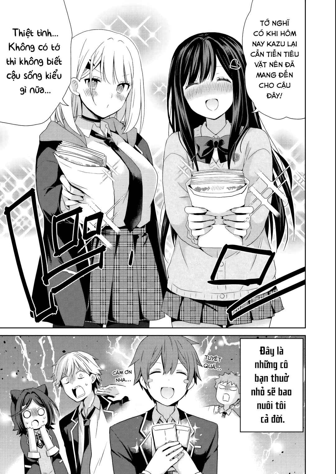 Osananajimi-tachi ga Ninki Idol ni Natta: Amaama na Kanojo-tachi wa Ore ni Mitsuide Kureteiru Chapter 2 - Page 5