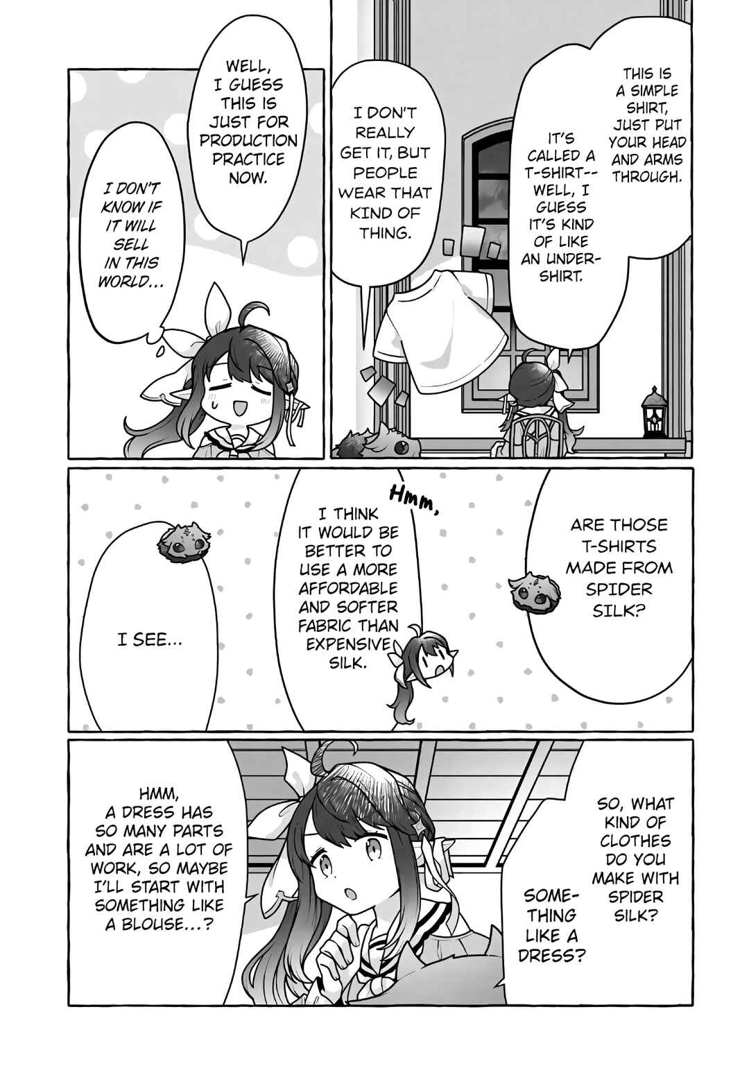 Watashi, Kumo na Monster wo Tame Shitanode, Spider Silk de Saiho wo Ganbarimasu! Chapter 3 - Page 21