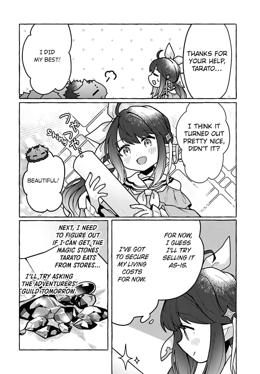 Watashi, Kumo na Monster wo Tame Shitanode, Spider Silk de Saiho wo Ganbarimasu! Chapter 3 - Page 3