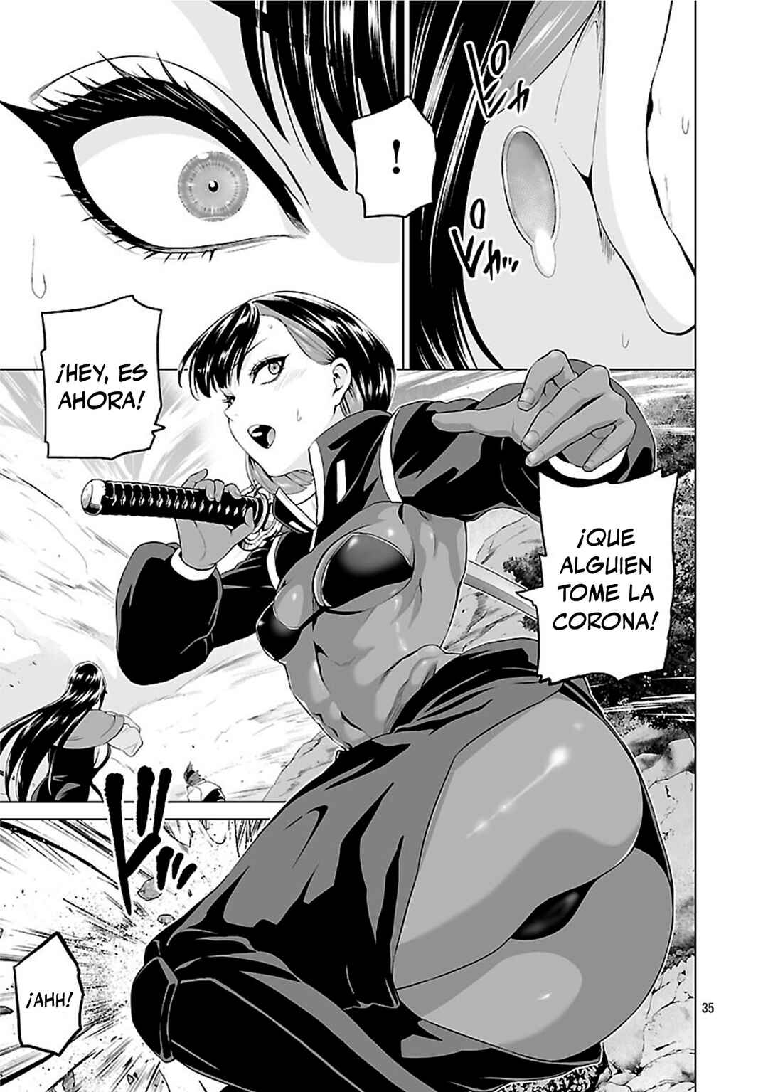 Isekai H Eiyuuden: Bishoujo Senshi-tachi wa Saikyou Gunshi no Muchana Onegai ni Sakaraenai Chapter 4 - Page 35