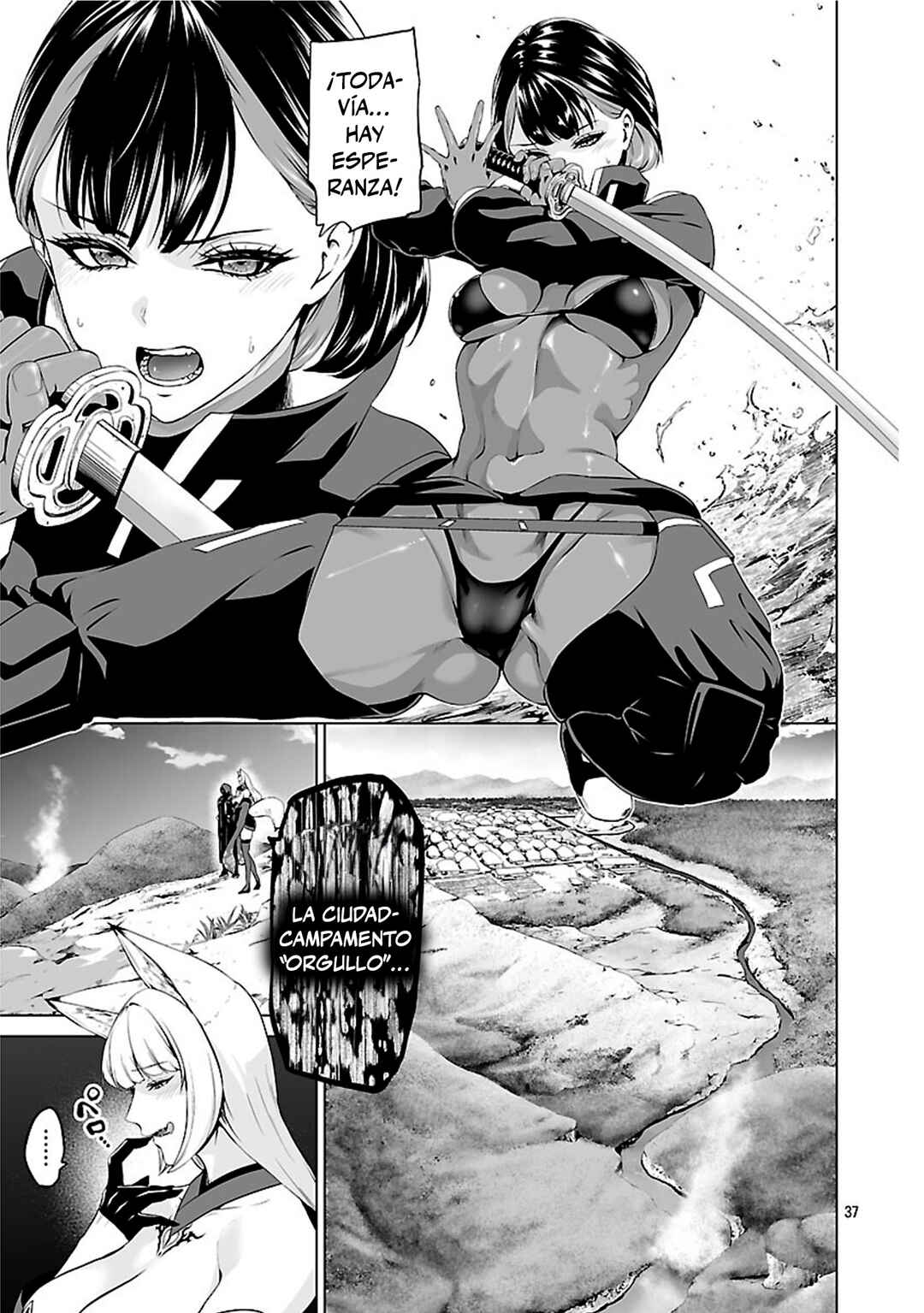 Isekai H Eiyuuden: Bishoujo Senshi-tachi wa Saikyou Gunshi no Muchana Onegai ni Sakaraenai Chapter 4 - Page 37