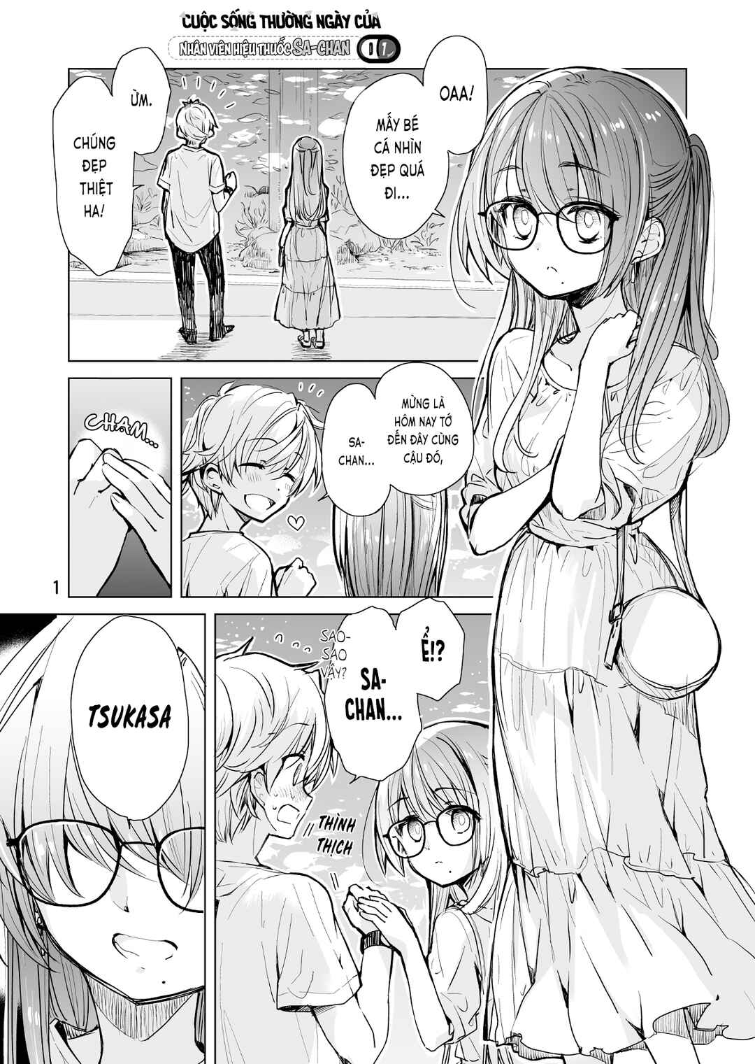 Drugstore Ten'in Sacchan no Nichijou Chapter 7 - Page 1