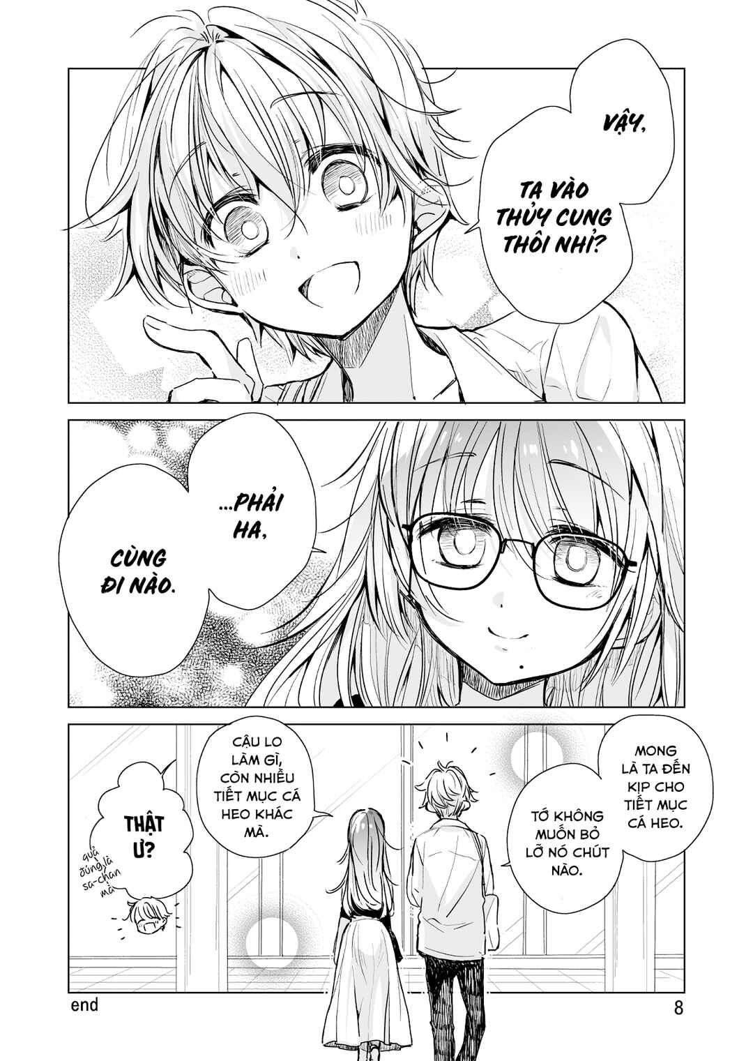 Drugstore Ten'in Sacchan no Nichijou Chapter 7 - Page 8