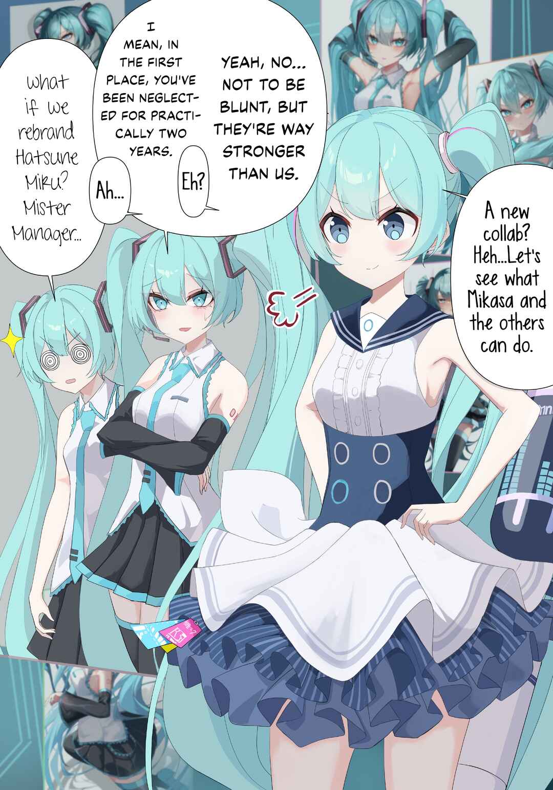 Vocaloid - Hatsune Miku 1 Panel (Doujinshi) Chapter 16 - Page 1