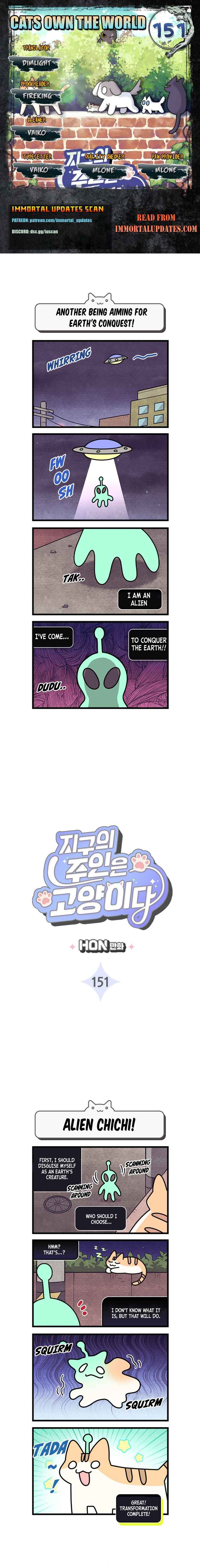Jigu ui Juin eun Goyangida Chapter 151 - Page 1