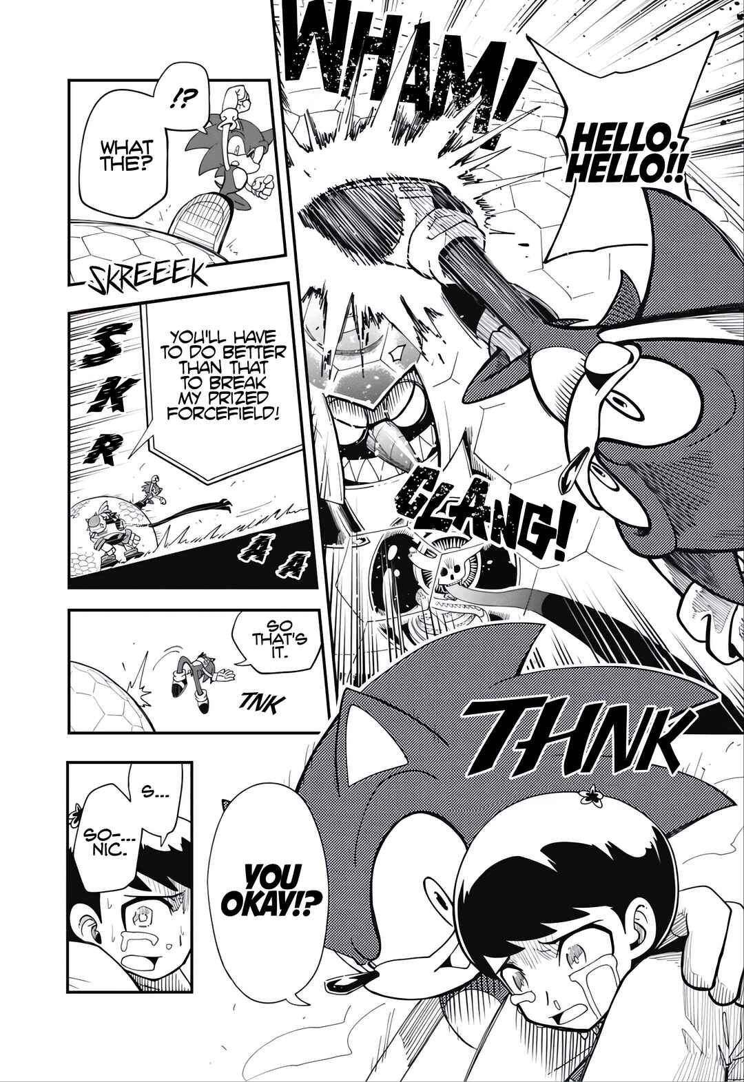 Sonic to Yuuki no Tsurugi Chapter 2 - Page 22