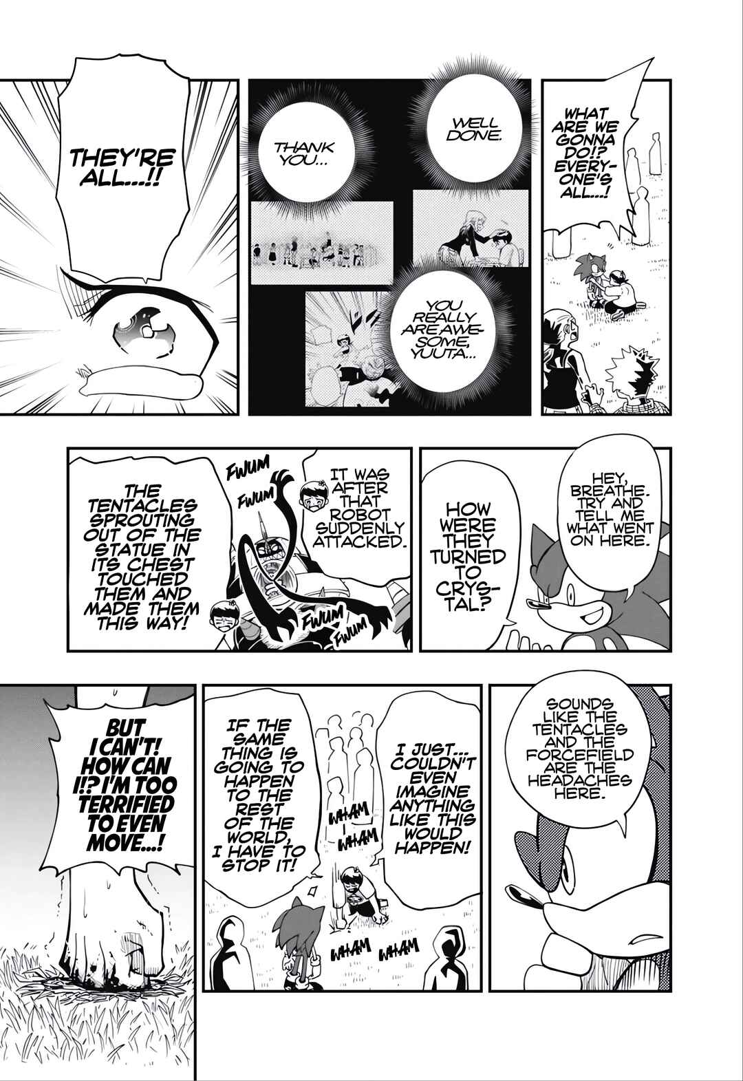 Sonic to Yuuki no Tsurugi Chapter 2 - Page 23