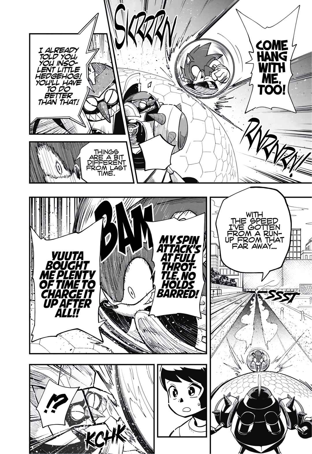 Sonic to Yuuki no Tsurugi Chapter 2 - Page 28