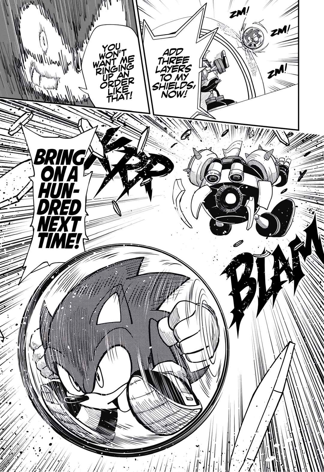 Sonic to Yuuki no Tsurugi Chapter 2 - Page 29