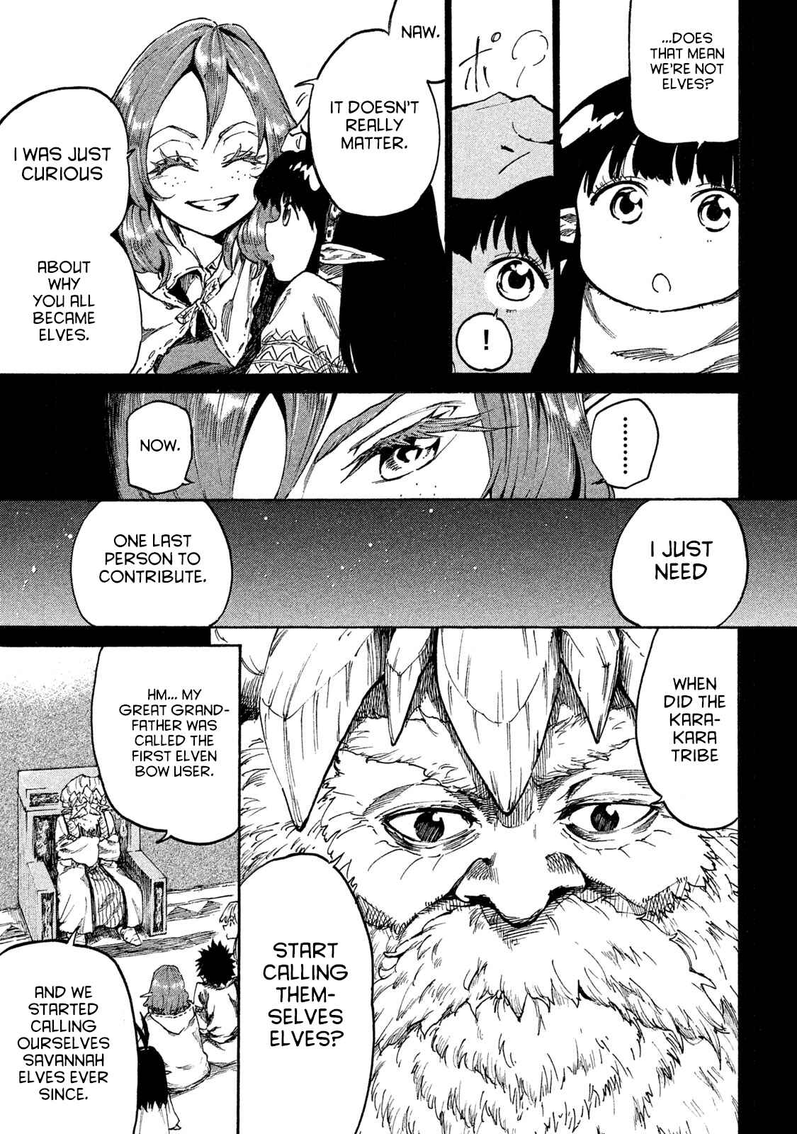Mazumeshi Elf to Yuuboku gurashi Chapter 11 - Page 11