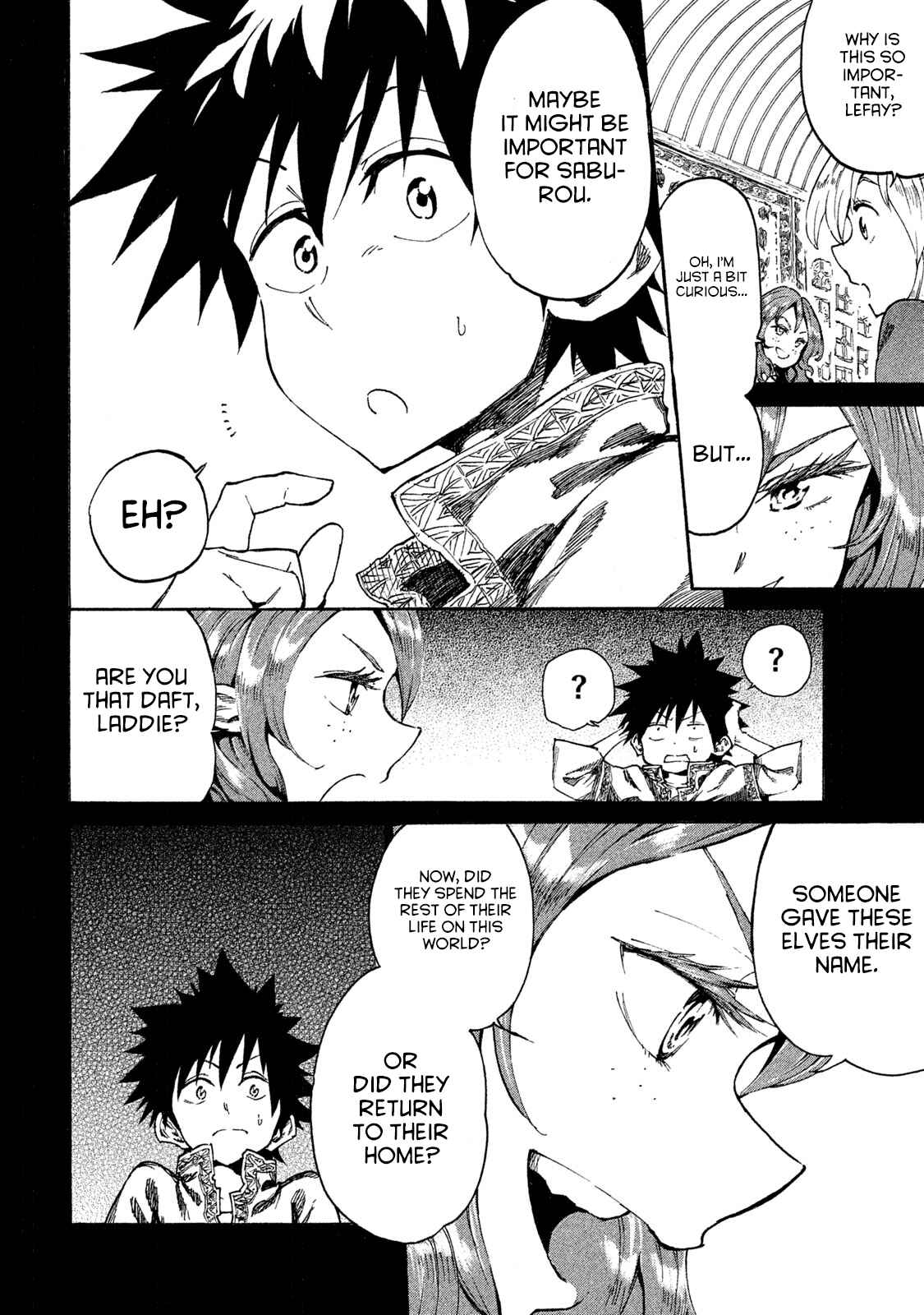 Mazumeshi Elf to Yuuboku gurashi Chapter 11 - Page 12