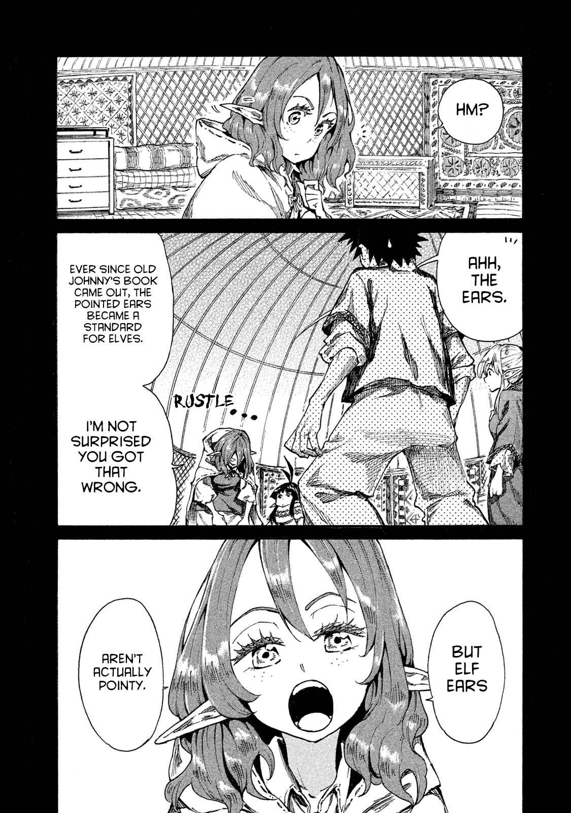 Mazumeshi Elf to Yuuboku gurashi Chapter 11 - Page 7