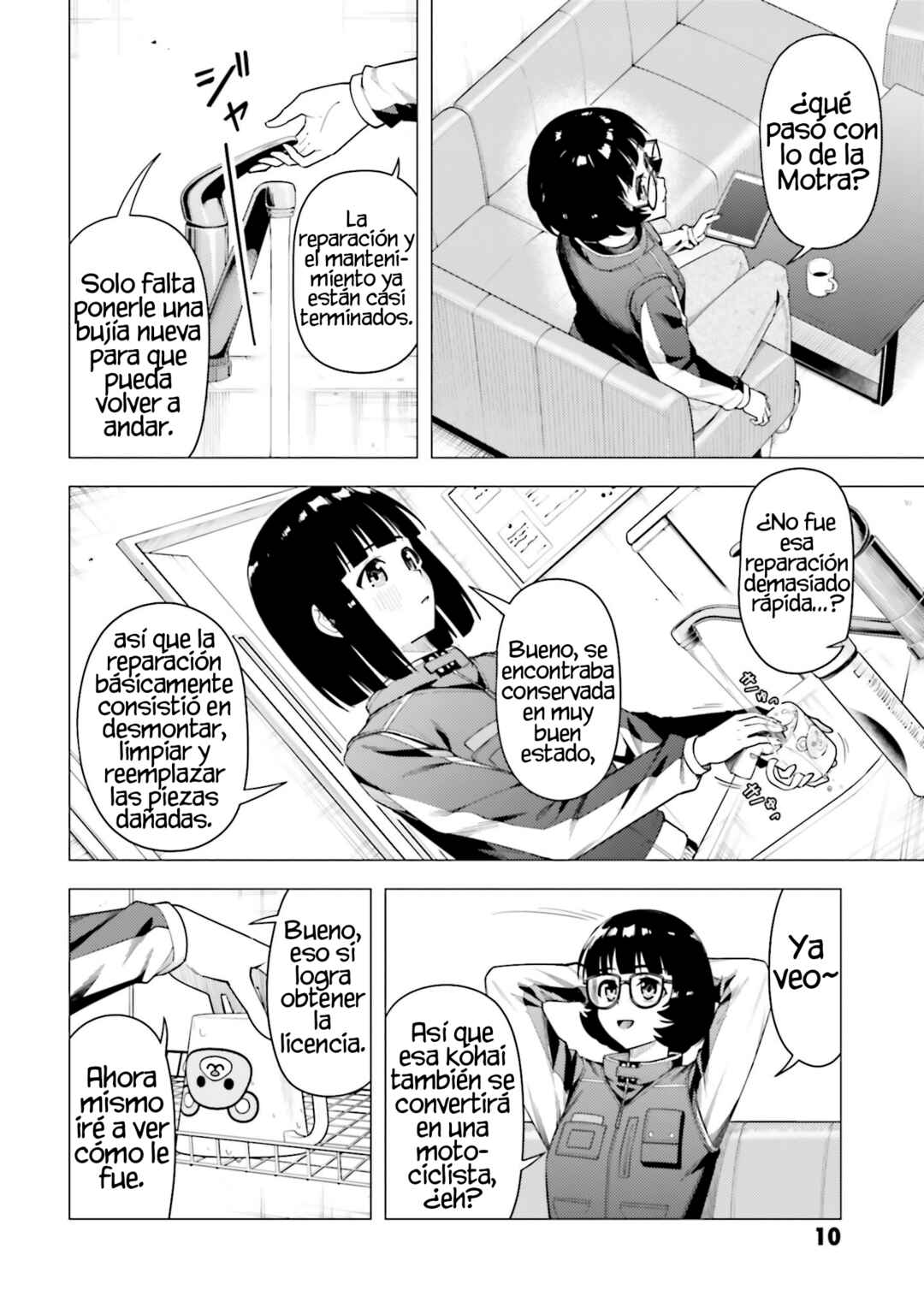 Super Cub Chapter 53 - Page 10
