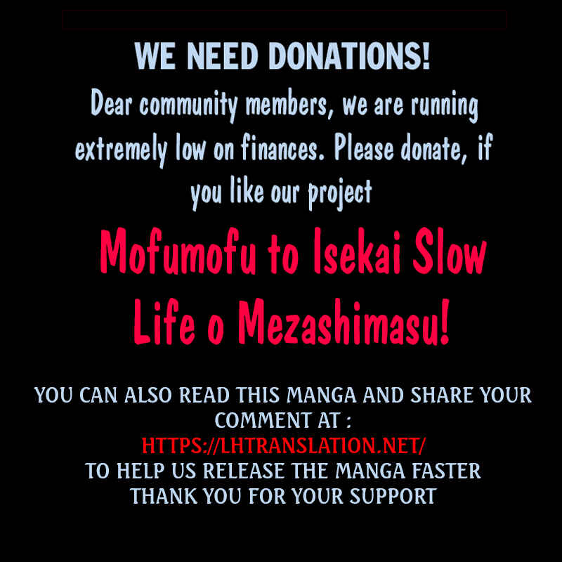 Mofumofu to Isekai Slow Life wo Mezashimasu! Chapter 24 - Page 30