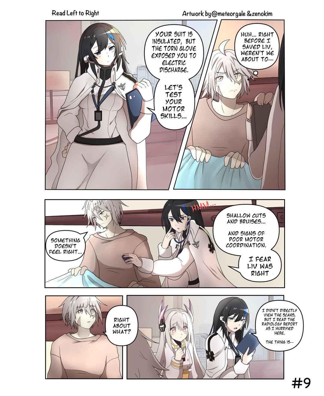 Punishing: Gray Raven — In Sync with You Chapter 9 - Page 1