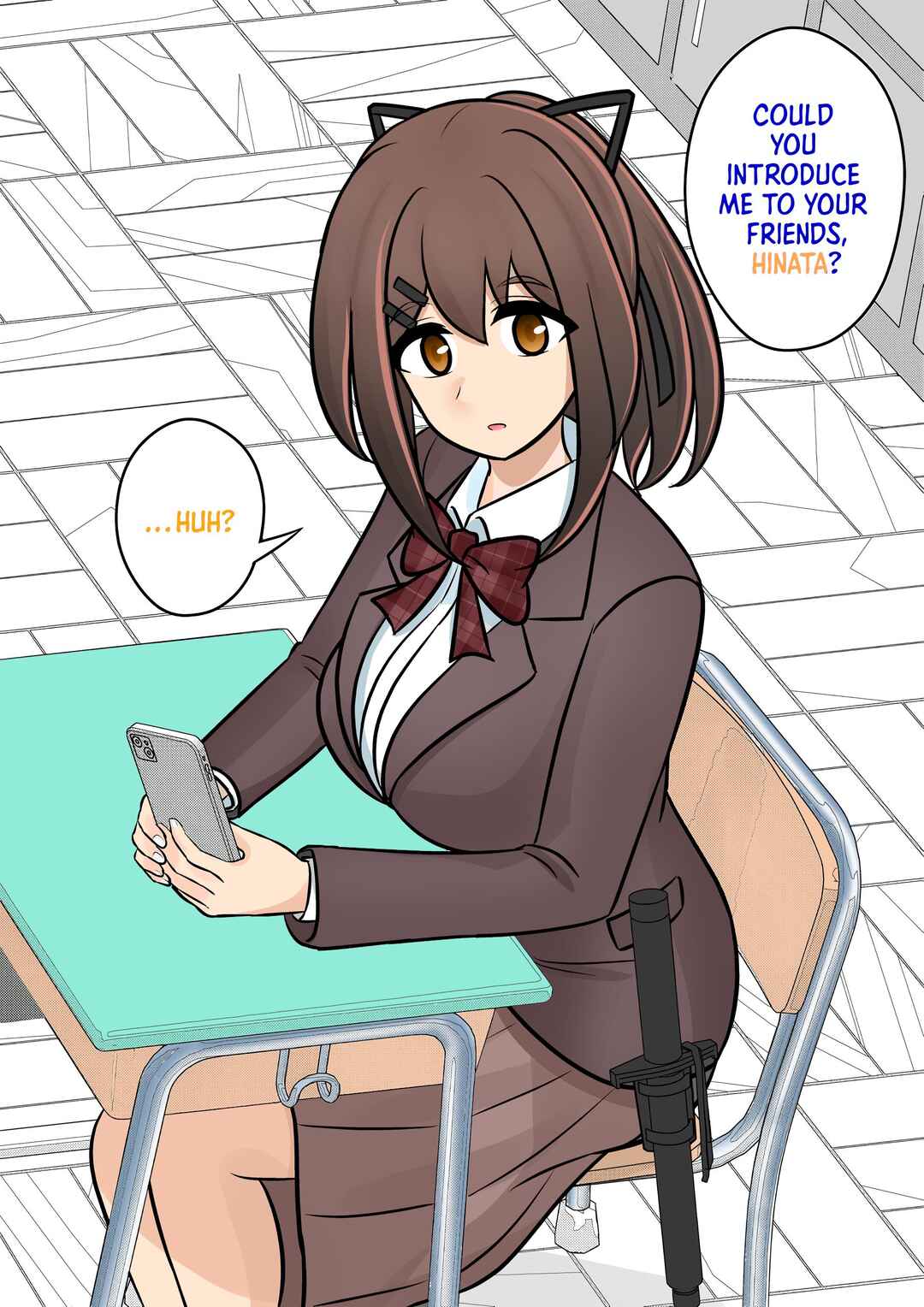 Danjo-hi 1:39 no Heikou Sekai wa Omoi no Hoka Futsuu (Fan Colored) Chapter 110 - Page 2