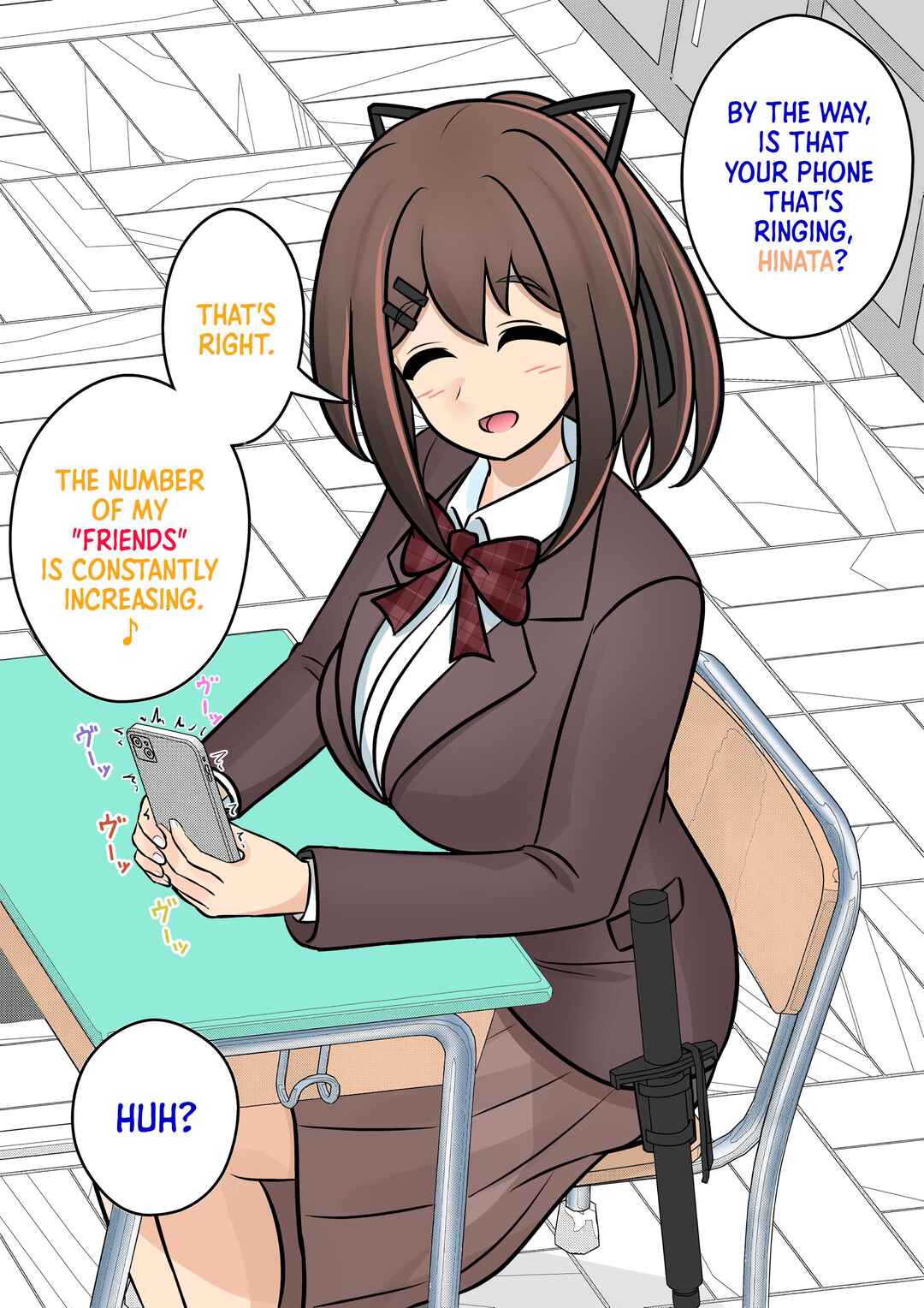 Danjo-hi 1:39 no Heikou Sekai wa Omoi no Hoka Futsuu (Fan Colored) Chapter 110 - Page 5
