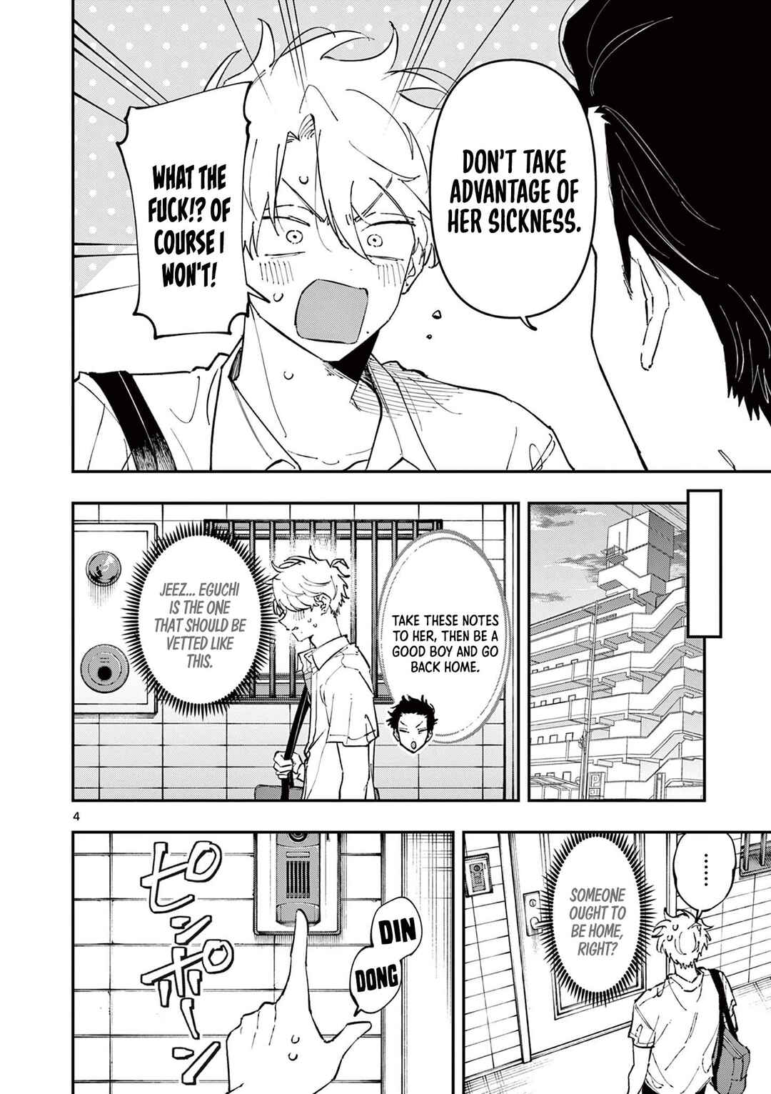 Tonari no Seki no Yatsu ga Souiu Me de Mitekuru Chapter 48 - Page 4